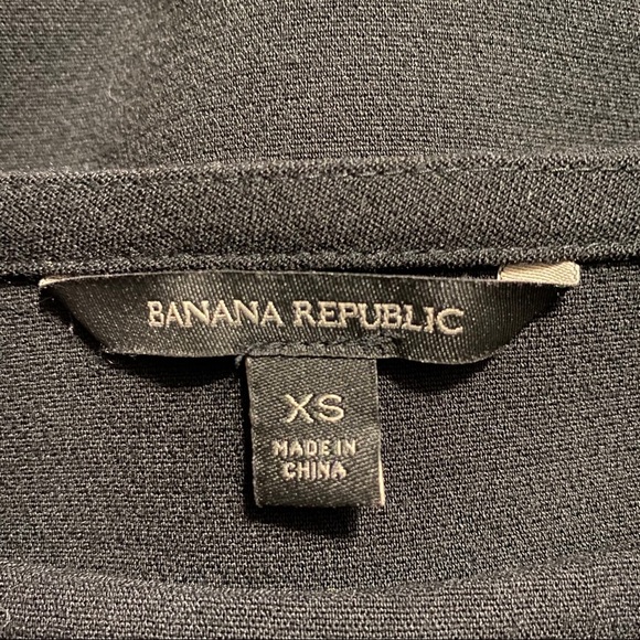 Banana Republic Black Boat Neck Top - Picture 5 of 6